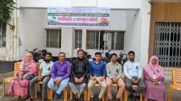 ফরিদপুরে সার্ভে ডিপ্লোমা ইঞ্জিনিয়ার্সদের অনিদৃষ্টকালের কর্মবিরতি ও অবস্থান ধর্মঘট